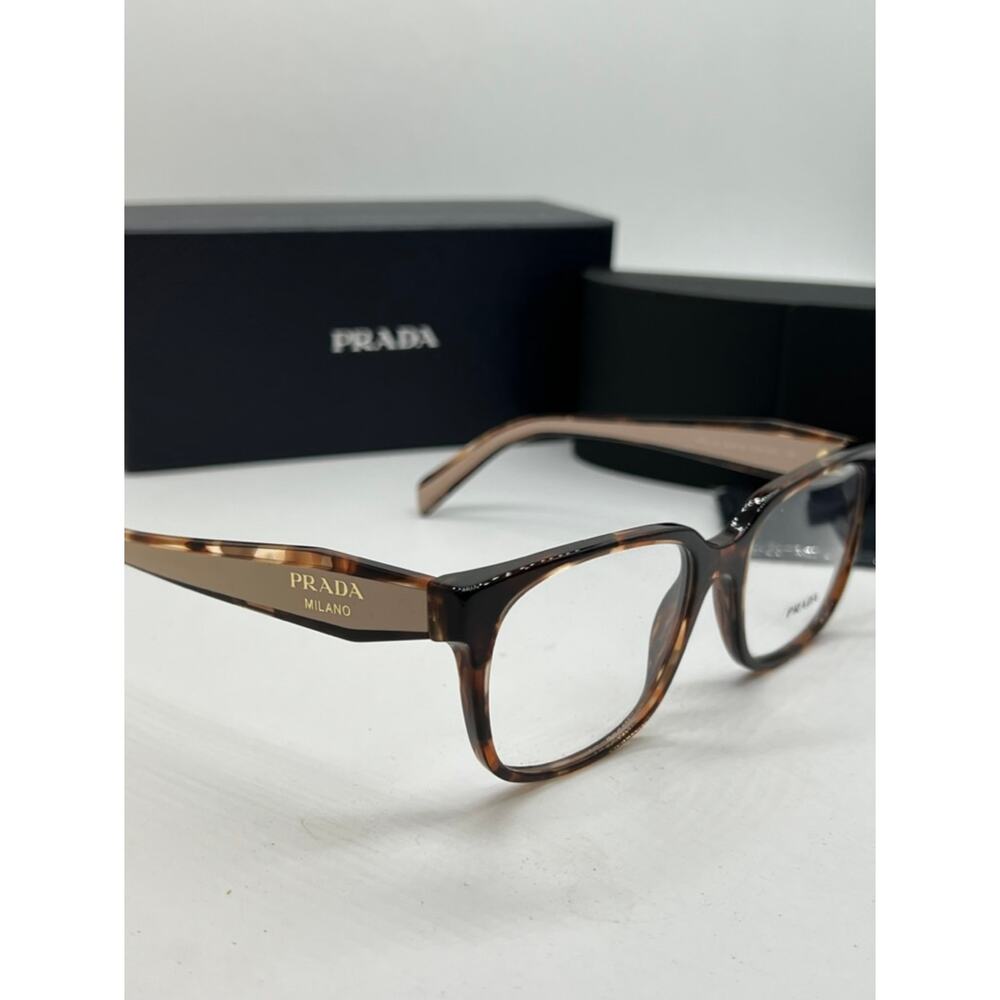 NEW Prada PR17ZV Eyeglasses Frames in Brown Powder - Picture 6 of 8